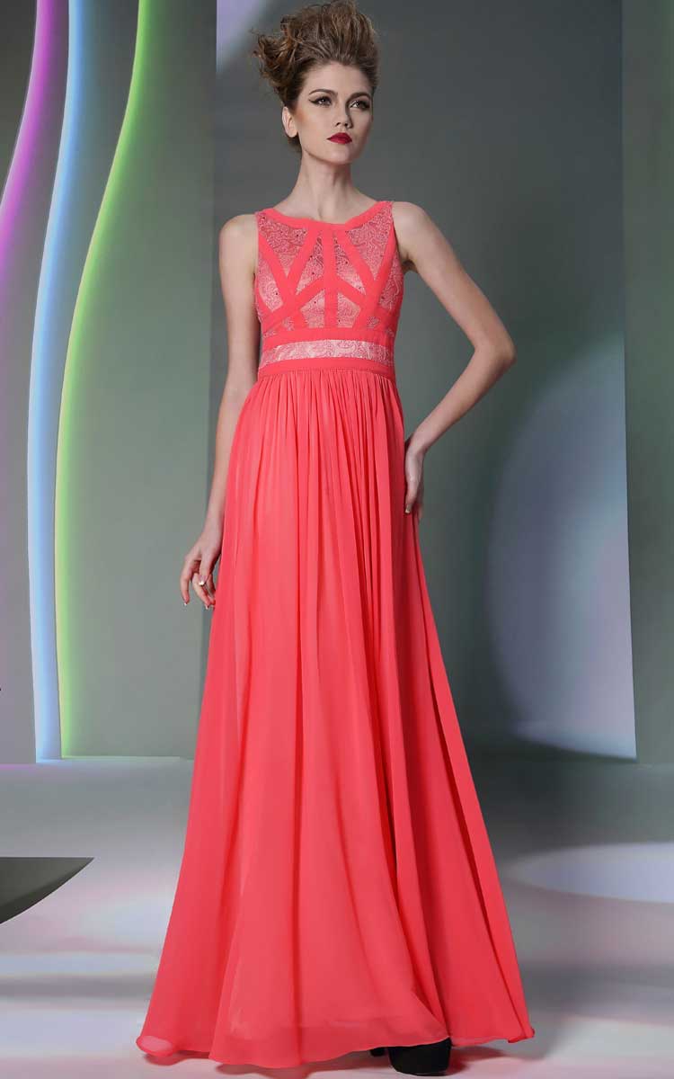 Coral Red Maxi Long Evening Formal Prom Dress Sample Sale Dress Coral Red Maxi Long Evening Formal Prom Dress Sample Sale Dress