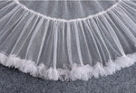Short Ruffle Petticoat for Retro 50s Dress and Lolita Cosplay Dresses