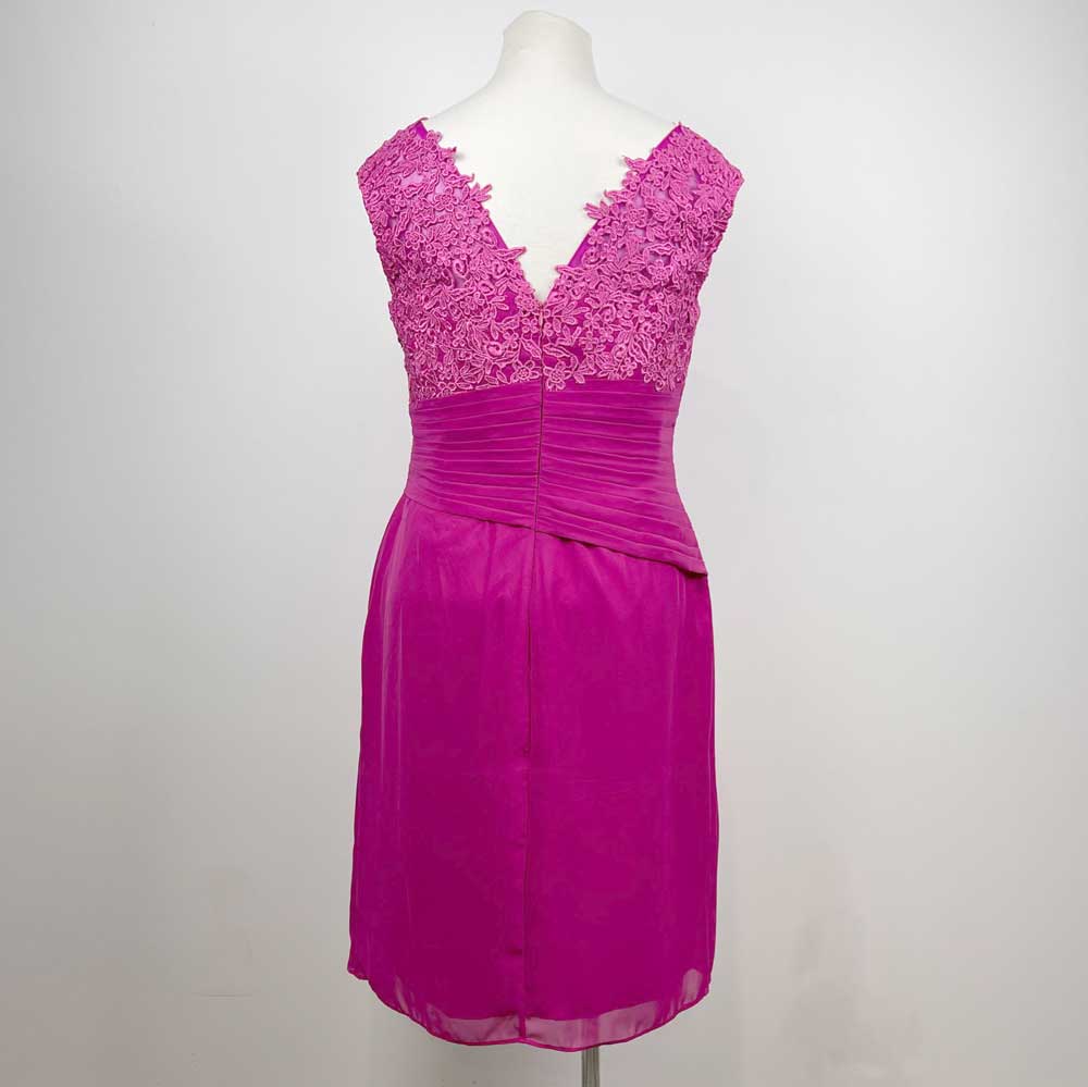 pink chiffon dress short Malakhai Chiffon Halter Mini Dress / Ombre Pink | MESHKI