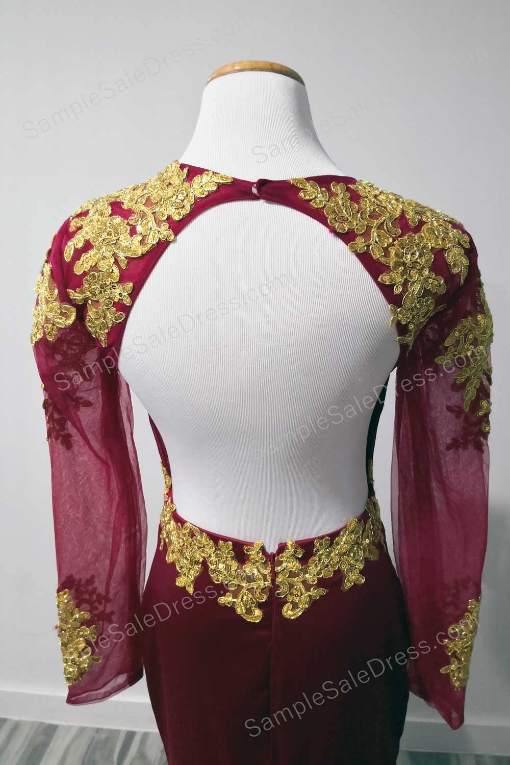 Burgundy Red Formal Mermaid Prom Dress XH1015 Sample Sale Dress Burgundy Red Formal Mermaid Prom Dress XH1015 Sample Sale Dress